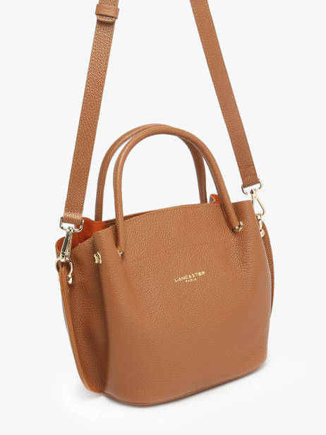 Handtas Foulonné Double Leder Lancaster Bruin foulonne double louisa 18 ander zicht 2